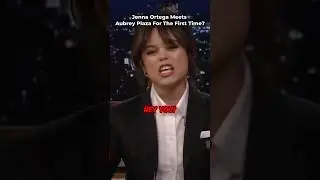 What Happened When Jenna Ortega Met Aubrey Plaza at the SAG Awards?