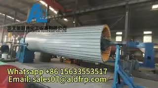 GRP Pipe Filament Winding Machine with fixed-diameter moulds and variable-diameter moulds to Turkey