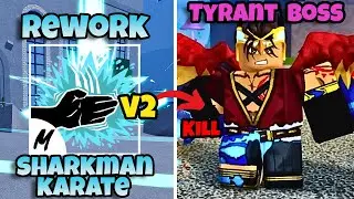 Unlock Sharkman Karate V2: How to Spawn the Tyrant Boss! | Blox Fruits Roblox
