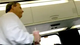 Chris Christie ejected from train quiet car