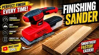 Unboxing and testing IBELL Finishing Sander FS87 - 20.