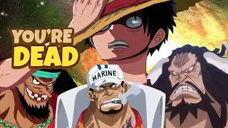 LUFFY'S FINAL BLOW AGAINST EVERY PIRATE