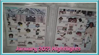January 2021 Highlights | Planner Face | PlanWithAds
