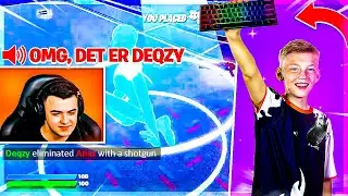 &ldquo;DEQZY SKYDER ANAS P&Aring; KEYBOARD OG MOUSE?! - Solo Arena [Fortnite]