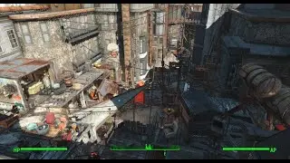 Fallout 4 Hangman's Alley Raider Settlement Tour