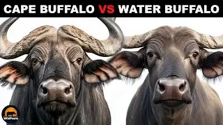 What Is The Difference Between Cape Buffalo And Water Buffalo?