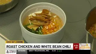 Roast chicken and white bean chili
