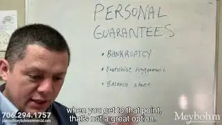 Three Things to Consider Regarding Personal Guarantees in Commercial Leases