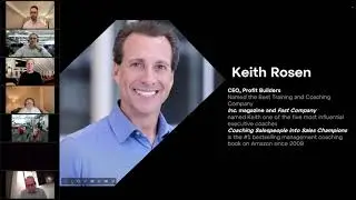 GoTo Sales Summit Live Sales Leadership Q & A Event with Keith Rosen