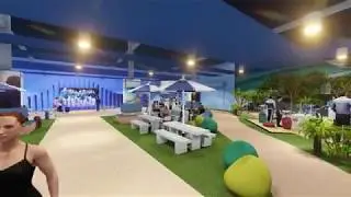 GC2018 Airport Lounge Fly-through | November 2017