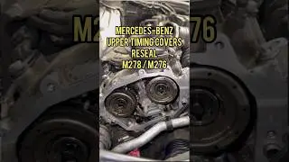 Распространенная утечка через верхнюю крышку ГРМ на автомобилях Mercedes-Benz с двигателями M278/...