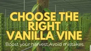Choose the Right Vanilla Vine for High-Yield Vanilla Farming