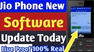 jio phone new software update today , Jio Phone Software Update आया और jio phone बदल गया।