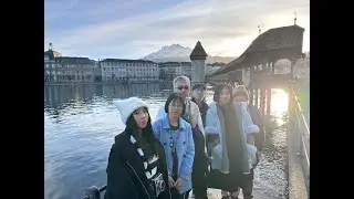 德瑞旅行 爸爸視角Day4 列支敦士登 琉森 卡貝爾木橋 獅子紀念碑