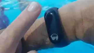 Xiaomi mi band 3 water test