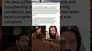 The Passion of Christ Actor makes shocking Revelation (Behind the scene)