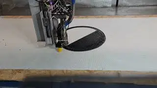 Large 3d Printer Vs HDPE on cold bed.
