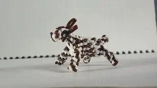 chien en scoubidous