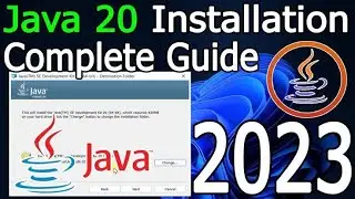 [2023] Latest Java 20 installation step by step #java #programming #javatcoding