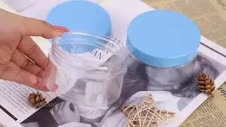 Plastic Cosmetic Jars