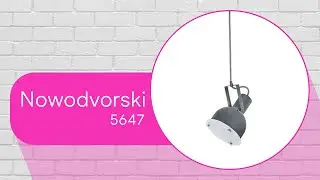 Подвесной светильник Nowodvorski Industrial 5647 - 3D-модель