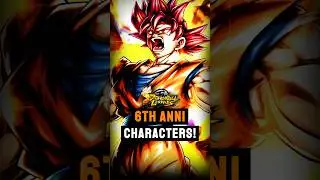 DBL 6th Anniversary Characters! #shorts #dblegends