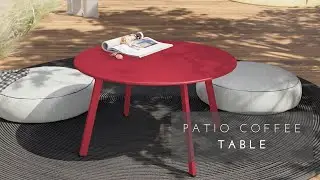 The Best Lightweight Outdoor Furniture Coffee Table for your Patio, Garden | Grand Patio