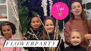 Bloemschikken met kinderen?!? Family Vlog | Family tip | Workshop | Kinderfeestje