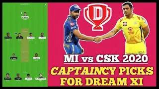 IPL 2020, MI vs CSK: Four best captains for Dream XI | Fantasy Cricket tips