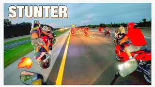 Group Riding with Stunters | GSXRJaye