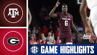 Texas A&M Aggies at Georgia Bulldogs | Game Highlights | 2026 SEC Men's Basketball