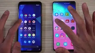 Google Pixel 4 XL vs Samsung S10 Plus   Speed Test!