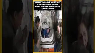 #infocus | Indian American Astronaut Sunita Williams Dances as she Reaches ISS