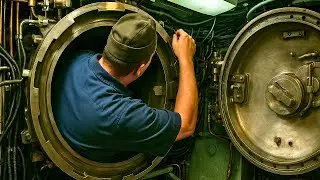 Inside a $4 Billion Submarine: How Submariners Sleep, Eat, and Survive