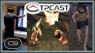 Oculus Rift + TPCast + 4 sensors setup = Best VR! (Arizona Sunshine + webcam)