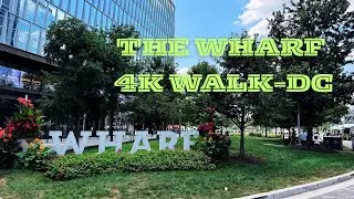Walking The Wharf on a Sunny Summer Day | DC Waterfront 4K