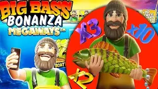 ВРАЩАЕМ ПО ШТУКЕ! БОНУСЫ ПО 100.000Р В BIG BASS BONANZA MEGAWAYS