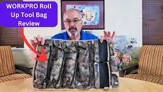 WORKPRO Roll Up Tool Bag Review 🛠️ | The Ultimate Organizer for Every Tradesman! 🔧🧰