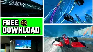 Crown Raceway Map Cinematics | MW2 | 4k