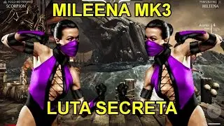 Mortal Kombat X PC - Mileena MK3 / Luta Secreta - Jogando Contra Mileena do MK3