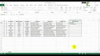 MS Excel Combining Extracting Text | MS Excel Bangla Tutorial