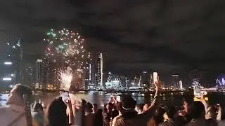 Happy new year celebrations in Dubai in Five palm Jumeirah 🥰🥰😍😍