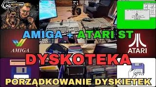 Borsuk Retro Gry TV: DYSKOTEKA #2 - Porządkowanie Dyskietek na Komputery AMIGA i ATARI ST