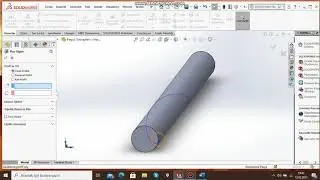SOLİD WORKS MATKAP UCU TASARIMI