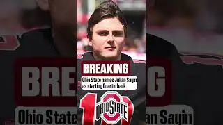 BREAKING: Ohio State has named Former 5 ⭐️ Julian Sayin the starting QB against Texas.