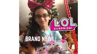 Unboxing Brand New LOL SURPRISE Dolls glam series ornaments! NEW!