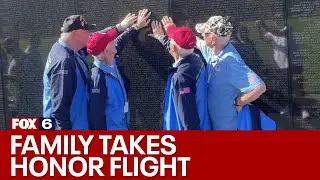 Honor Flight: Wisconsin veterans make trip as family | FOX6 News Milwaukee