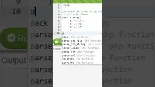 Convert Associative Array into JSON in PHP #shorts #php #programming #coding