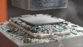 Phone Breaking ASMR 🔥 Ultra Crunchy Sounds. #asmr #iphone #destruction 