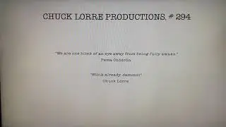 Chuck Lorre Productions, #294/Warner Bros. Television (2010)
